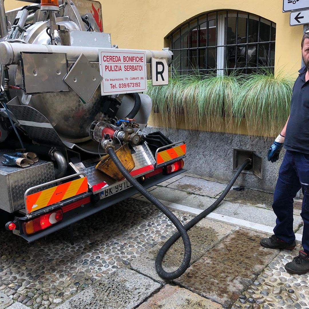 Bonifica serbatoi in Monza